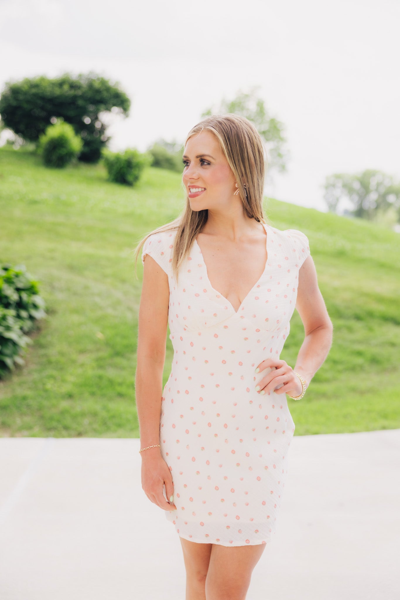 Strawberry Fields Mini Dress